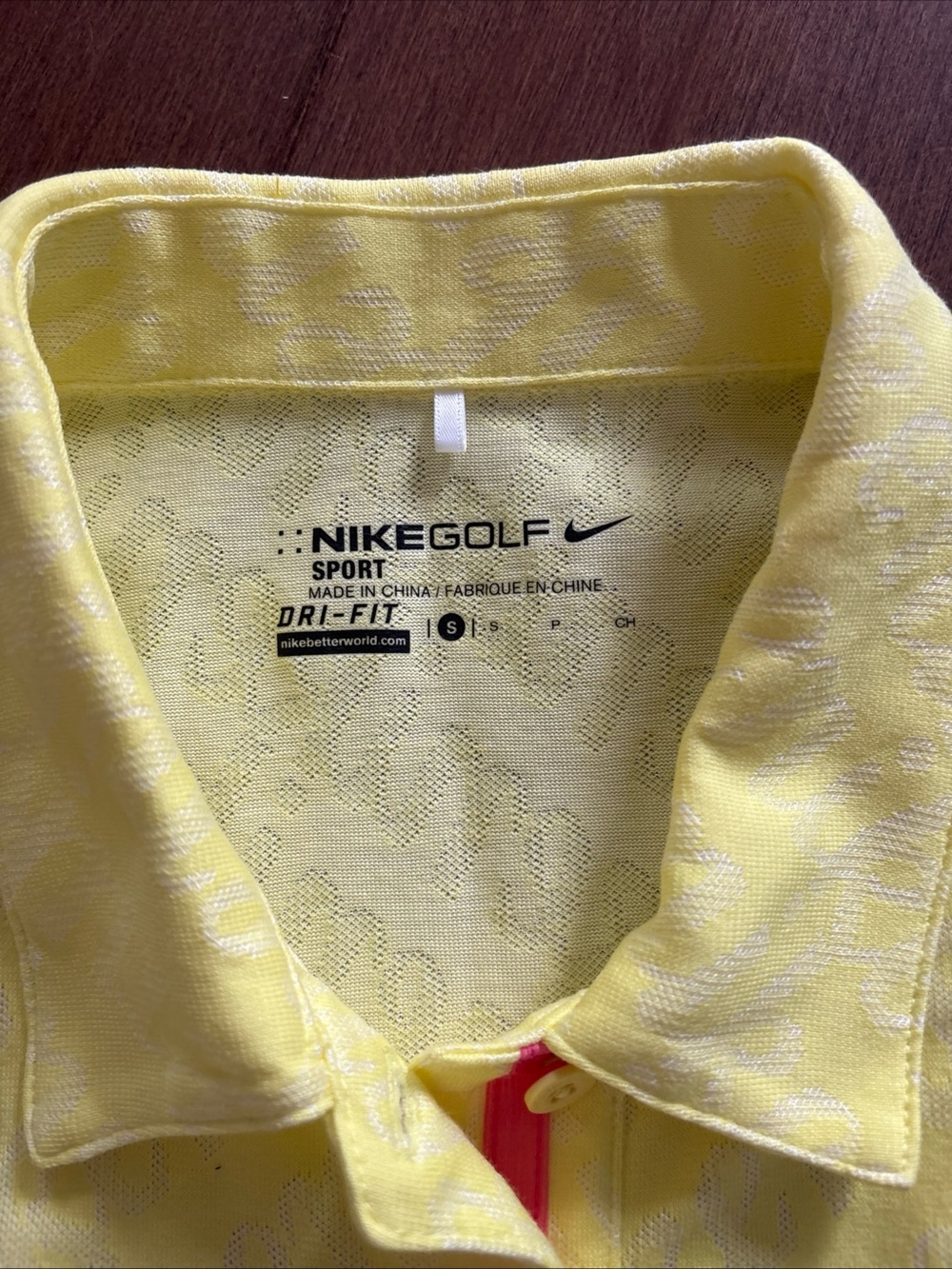 Nike Golf Sport Dri Fit Sleeveless Polo Top Womens S Neon Yellow Tennis Athletic - Picture 2 of 13